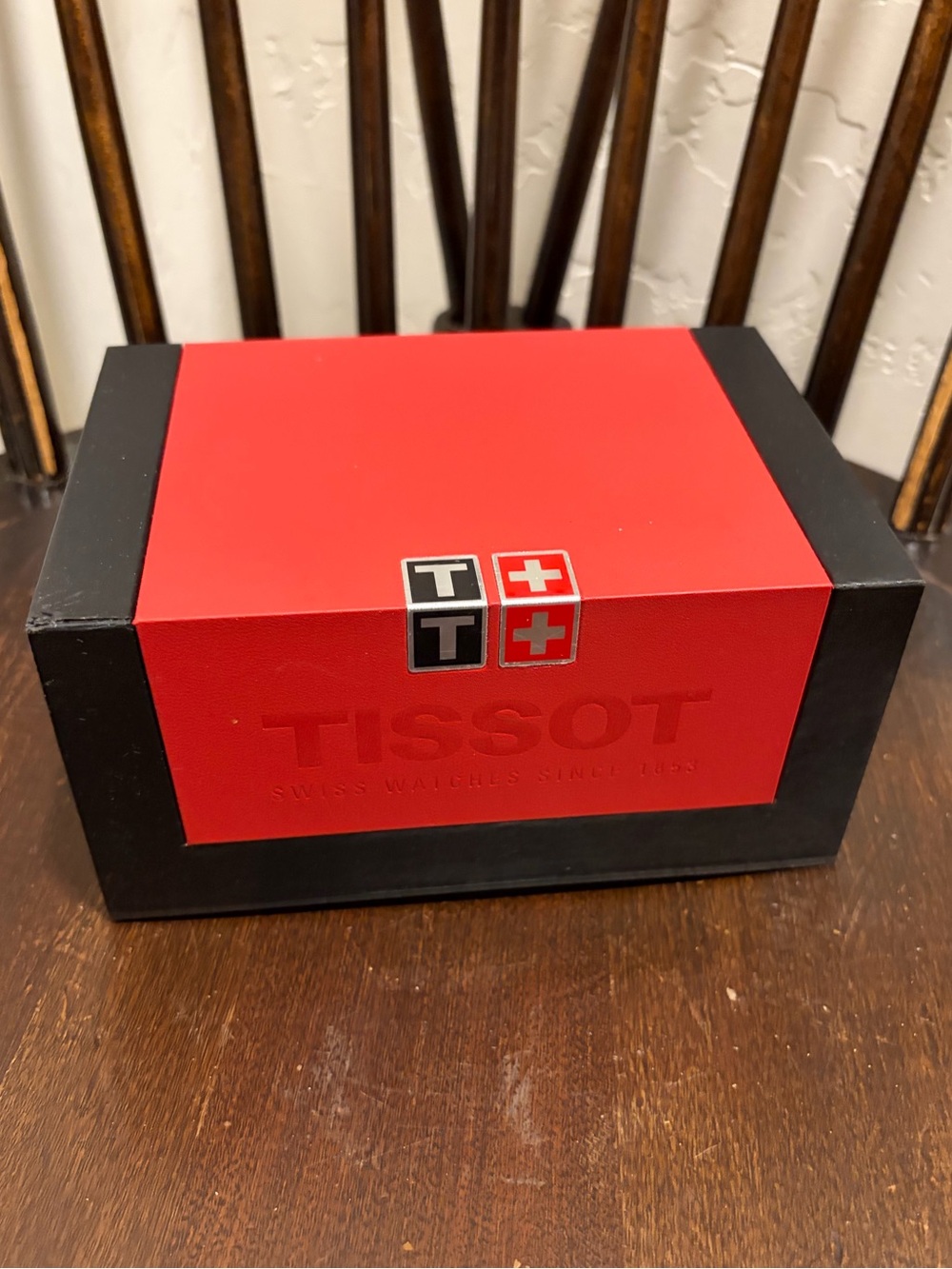 Original Tissot Swiss Watch Box Complete with Booklets and paperwork